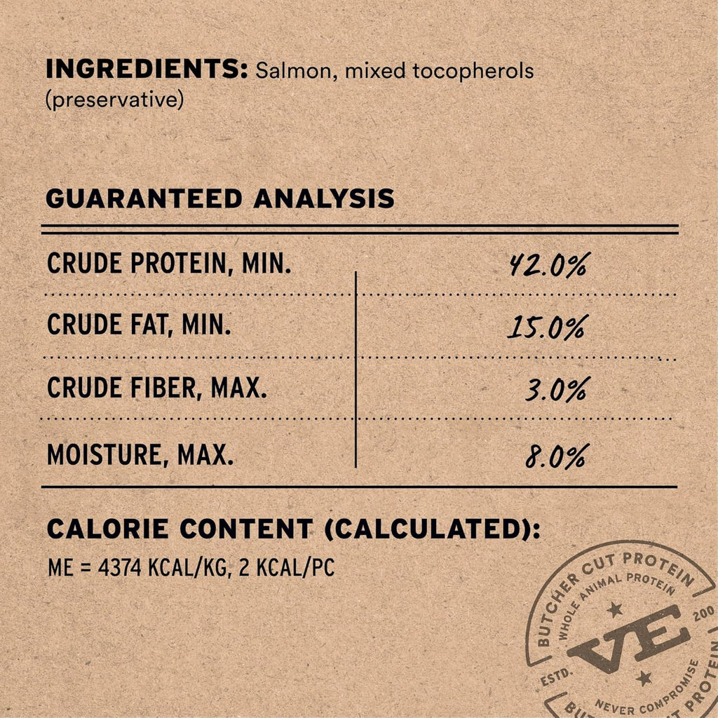 Vital Essentials Freeze-Dried Salmon Bites Dog Treats