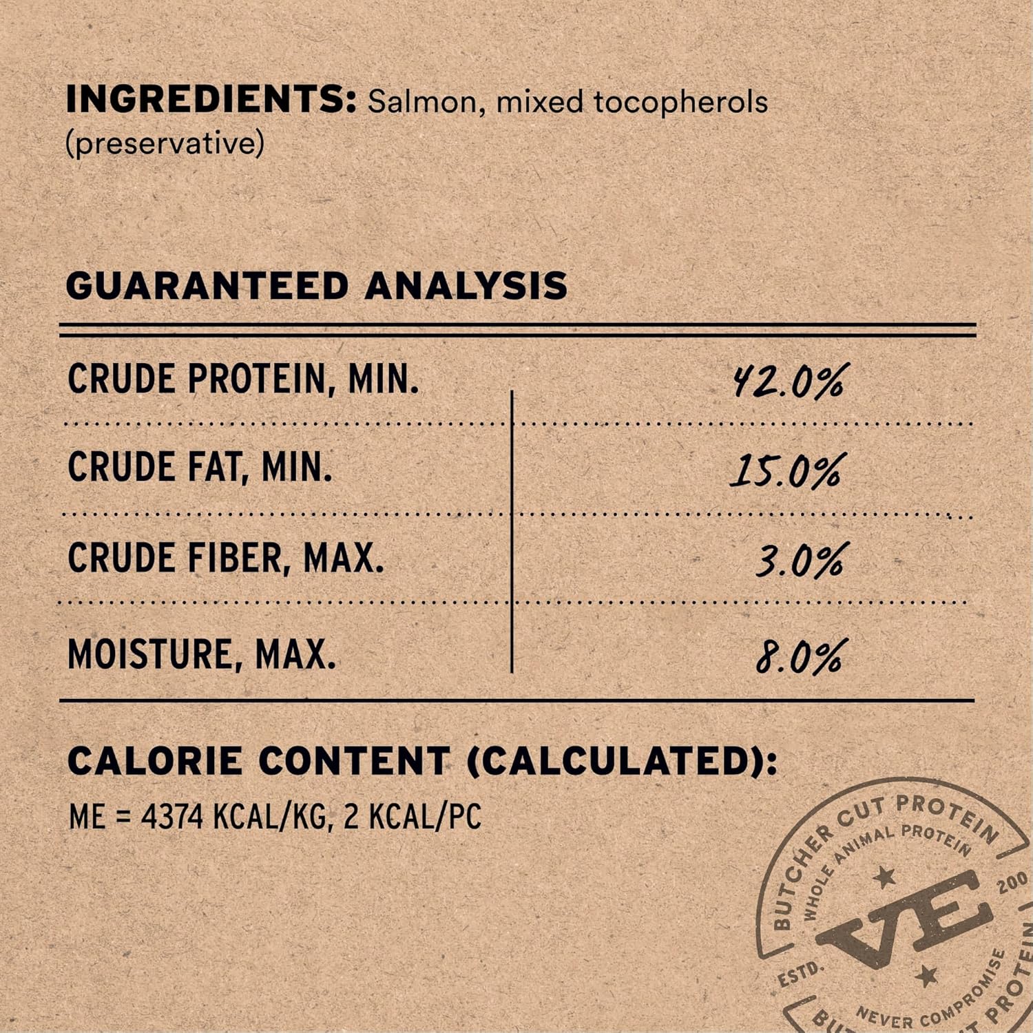 Vital Essentials Freeze-Dried Salmon Bites Dog Treats