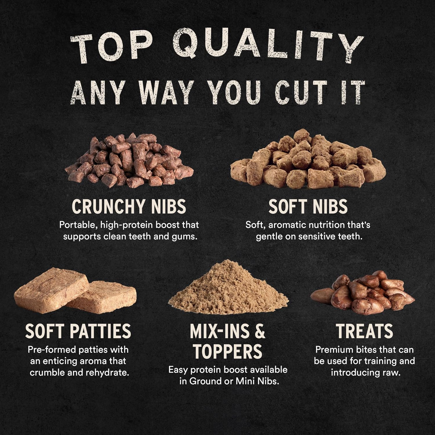 Vital Essentials Freeze-Dried Salmon Bites Dog Treats