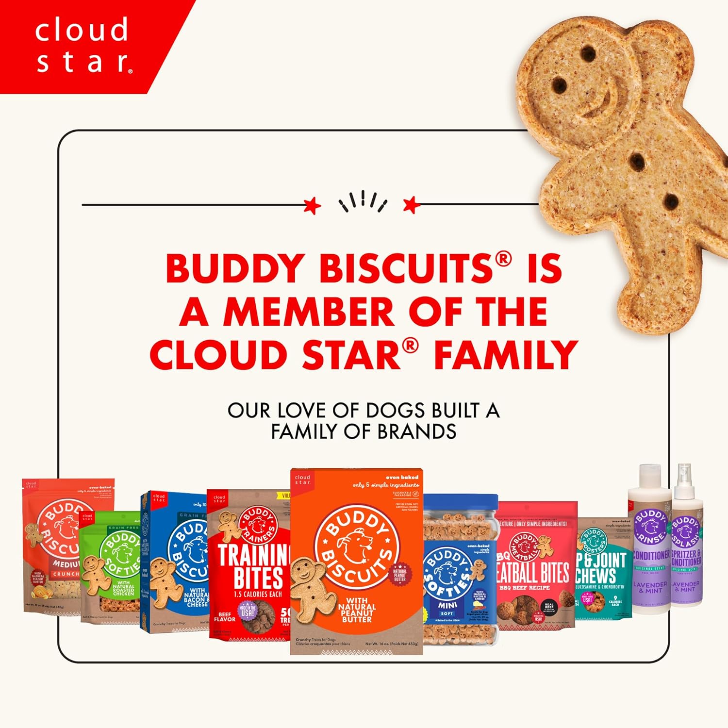 Buddy Biscuits Trainers Bacon Training Bites Dog Treats