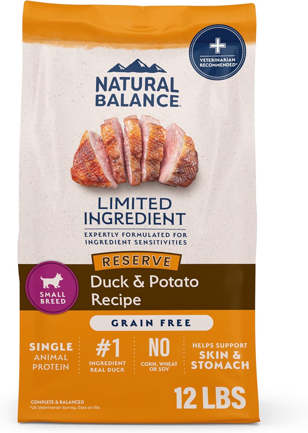 Natural Balance Limited Ingredient Duck & Potato Dry Dog Food