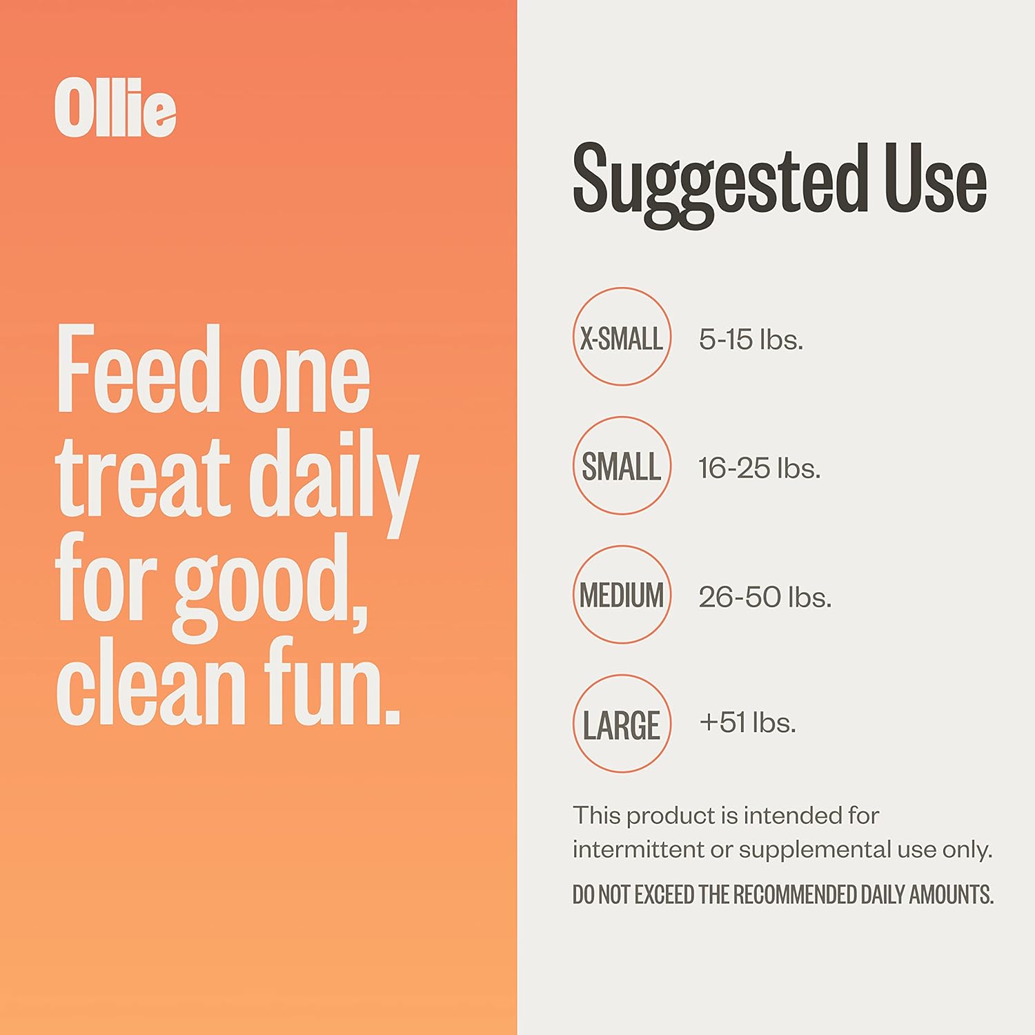Ollie Dental Chews for Large Dogs