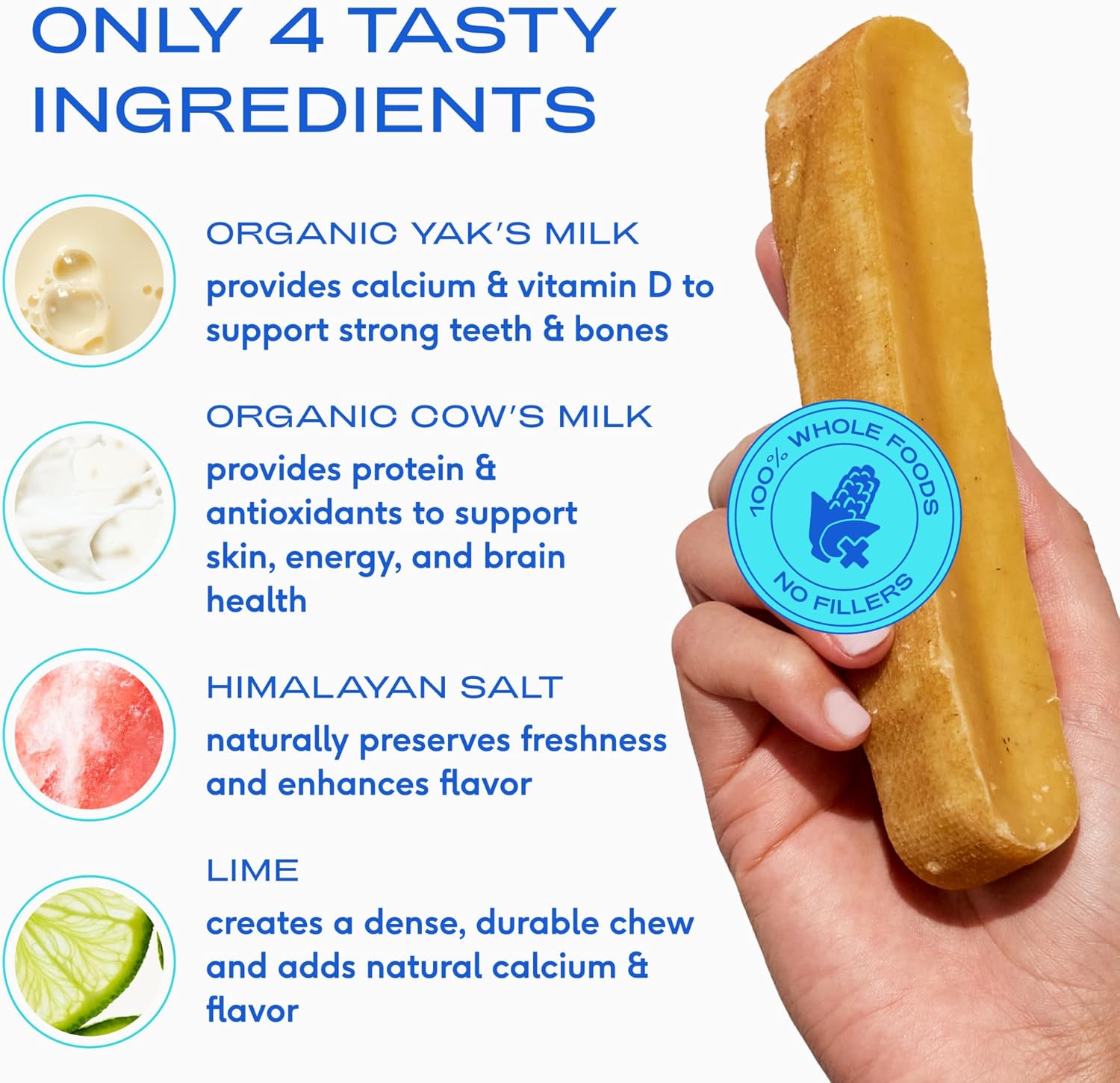 Native Pet Himalayan Yak Cheese Dog Chews
