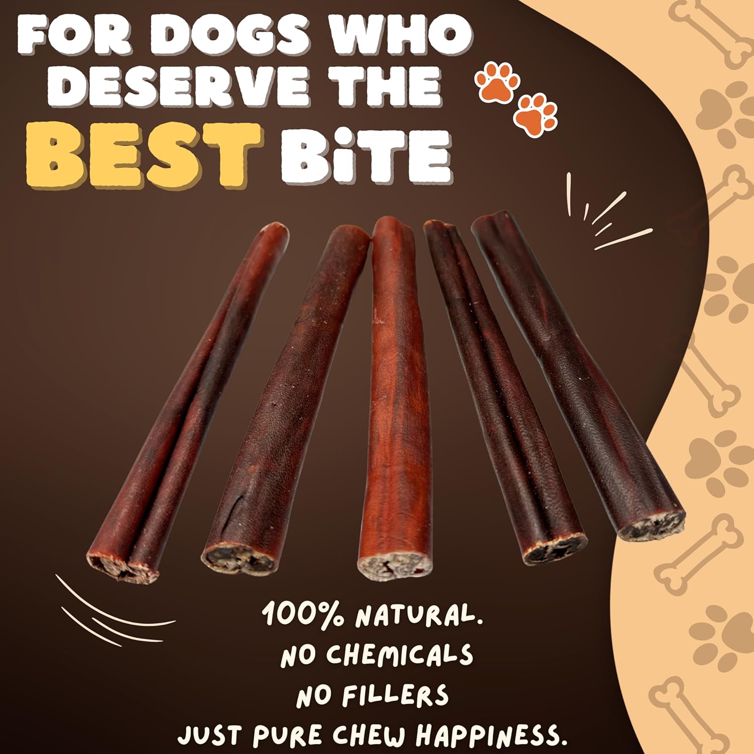 Woofley's 6-Inch Collagen Sticks for Dogs