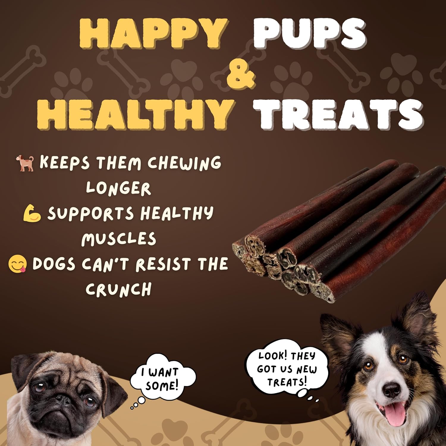 Woofley's 6-Inch Collagen Sticks for Dogs